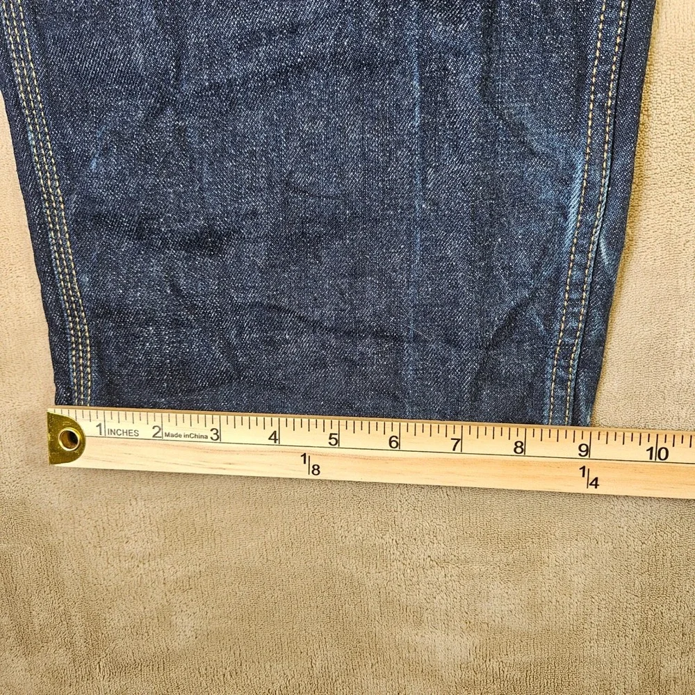 Carhartt WIP Brandon Single Knee Pant Womens Med Dark Wash Loose Carpenter Jean